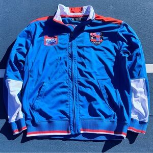 Vintage COOGI Aus Mountain Expedition Embroidery Full Zip Track Jacket Men’s 2XL